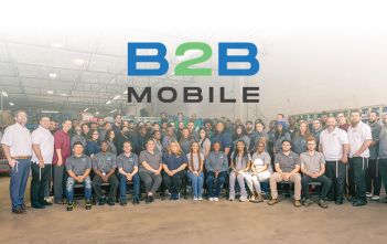 team picture of B2B Mobile team