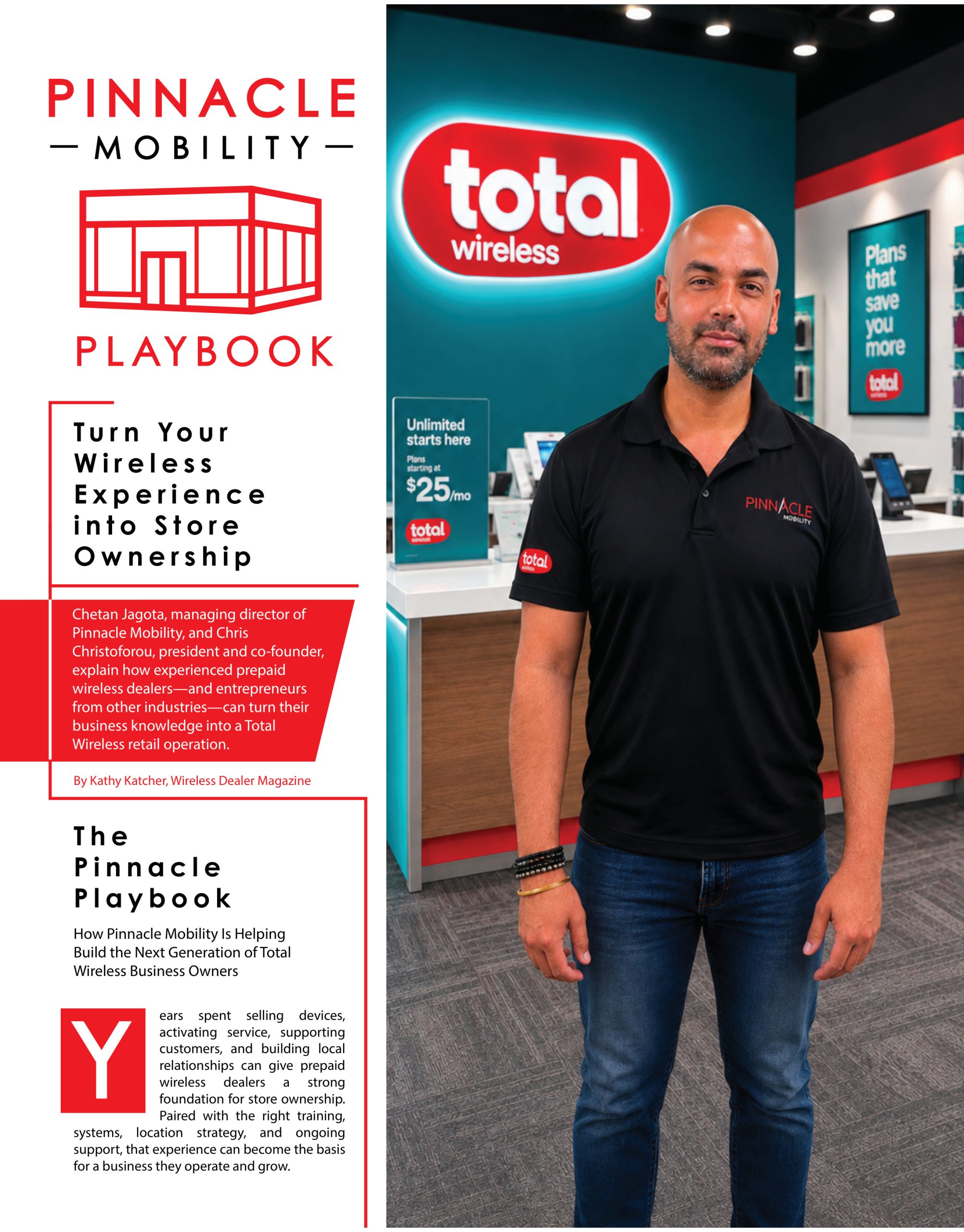 The Pinnacle Playbook: original magazine article, page 1 of 5